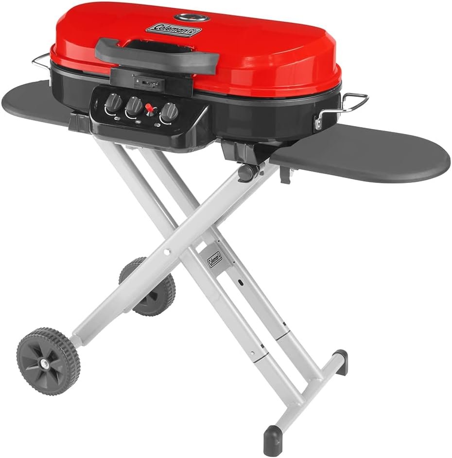 Coleman RoadTrip 285 Portable Propane Grill – Perfect for Camping, Tailgating & Backyard BBQs