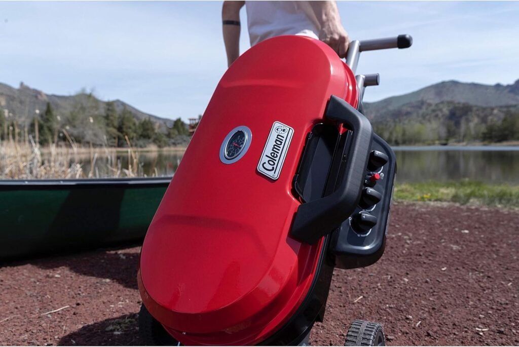 Coleman RoadTrip 285 Portable Propane Grill – Perfect for Camping, Tailgating & Backyard BBQs